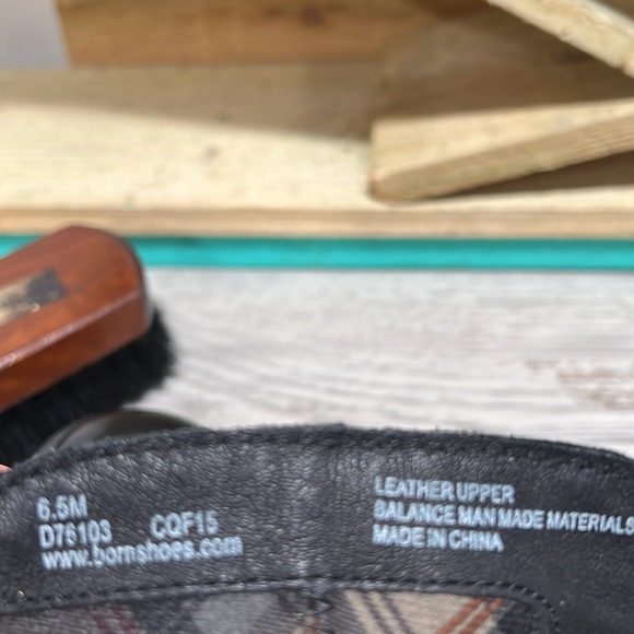 BORN Womens 6.5 M Pirlo Ankle Booties Black Leather Buckle D76103  Boots - Picture 8 of 9